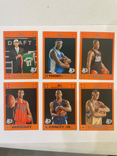 Topps 2007-08 NBA Orange Rookie Partial Set 6/14 Cards 50th Anniversary Orange picture