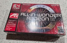 Vintage ATI All-In-Wonder  64MB DDR PCI Video Card (9000) & software  & parts picture