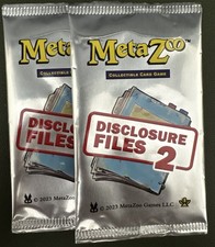 MetaZoo Disclosure Files 2 Sealed Booster Pack RARE picture