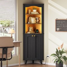 Corner Cabinet Corner Storage Cabinet  Bathroom Cabinet 15.5