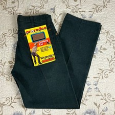 Vintage Wrangler Pro Rodeo Cowboy Cut Jeans 30x34 USA Made Deadstock Western picture