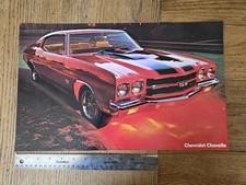 NOS Original 1970 Chevelle SS 396 Factory Issued 11
