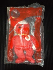 2004 McDonald's Happy Meal 25th Anniversary Teenie Beanie Baby red bear picture