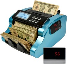 Money Counter Machine 1000 Bills/Min High-Speed Bill Counter with UV/MG/IR/DD picture