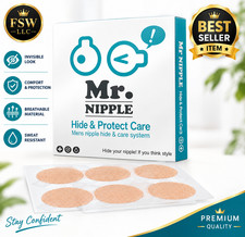 Mr Nipple Hide & Protect Care Mens Nipple Hide & Care System / 50 Pair (100 picture