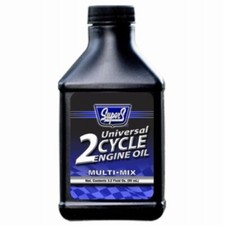 Smitty's Super S SUS 81 3.2 oz Bottle of Blue Universal 2-Cycle Engine Oil picture