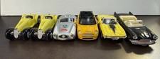1:43 Scale Vintage Diecast Model Car Lot (6 Cars) - New-Ray City Cruiser  & More picture