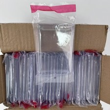 🔥30Pack 35pt One-Touch Magnetic Trading Sports Card Holders Hard UV Protection picture