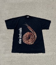 Vintage Nine Inch Nails 1995 Further Down the Spiral Graphic T-Shirt picture