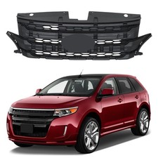 Front Upper Bumper Black Grille Replacement for Edge 2011 2012 2013 2014 picture