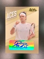 2007 Ace Authentic Straight Sets Roger Federer AUTO #/75 Aces Autograph #AC-3 SP picture