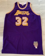 Vintage 1979-80 Mitchell & Ness Magic Johnson Lakers Jersey #32 Size 60 picture