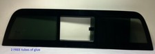 Fits 2004-2012 GMC Canyon Rear Manual Sliding Window No Heat+2Glues picture