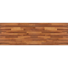 6 Ft. L X 25 In. D Finished Engineered Walnut Butcher Block Countertop with Stan picture