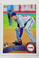 Topps 2011 Topps Freddie Freeman #145 Rookie Atlanta Braves Base Set Card picture