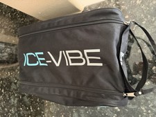 Set Of 2 Horseware Ice-Vibe Horse Leg Wraps, Black/Aqua, Full Used Twice picture
