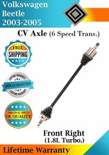 New OE Front Right CV Axle For 2003-2005 Volkswagen Beetle Lifetime Warranty picture