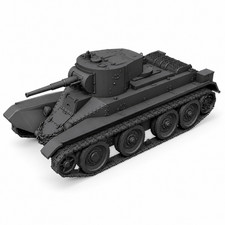 SSMODEL1/72 1/144 Multi Scale BT-5 late Tank Resin Model Kit TSS0575 picture