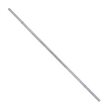 Olympic Barbell, Straight Alloy Steel Weightlifting Bar, Silver Finish picture