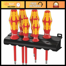 Insulated Professional Screwdriver Set, 6-Piece, Kraftform Plus, Ergonomic Handl picture