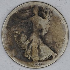 1921-S Walking Liberty Silver Half Dollar ~COINGIANTS~ picture