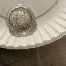 1800 Draped Bust Silver Dollar Rare Old Coin 90% Silvera picture