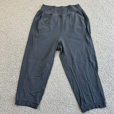 Lululemon Rejuvenate Crop Pants Women 4 Gray Nulu High Rise 19