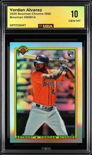 2020 Bowman Chrome 1990 Bowman Yordan Alvarez #90BYA MBA 10 picture