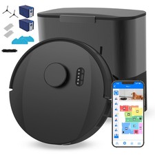 bObsweep UltraVision Self-Empty Robot Vacuum & Mop PET24-7-913 8000Pa Excellent picture