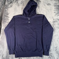 Vintage Columbiaknit Rugby Northwest Sweater Mens S Navy Hoodie USA 90s picture