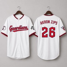 New Arrivals - Guardians University of Akron 2026 Giveaway Jersey Fan Made picture