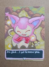 ACEO PRINT Original - Mystery Dungeon - 2.5 x 3.5 Art Card Cat Pokemon Signed picture