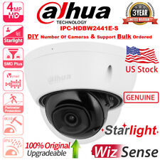 US Stock Dahua 4MP Starlight Wizsense IP Camera Mic IPC-HDBW2441E-S Outside Lot picture