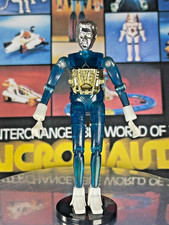 VINTAGE 1978 MEGO MICRONAUTS BLUE TIME TRAVELER ORIGINAL & COMPLETE w/BACK PEG picture