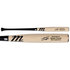 Jackson Chourio Milwaukee Brewers Autographed Marucci Game Model Bat picture