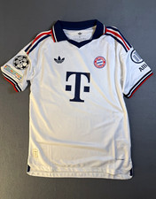 adidas Bayern Munich Harry Kane #9 White/Navy/Red Soccer Jersey XL picture