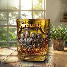 [No box] Metallica M72 World Tour 2026 Whiskey Glass picture