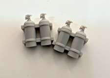 1 24 1 25 Scale Dual Nitrous Bottle Setup Pro Detail Resin Drag Car Parts picture