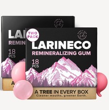 Larineco Remineralizing Gum with Nano Hydroxyapatite  Xylitol – Sugar-Free Ci... picture