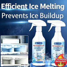 Freezer Defroster De-Icer Spray Fast Ice Frost Remover Refrigerator Cleaner picture
