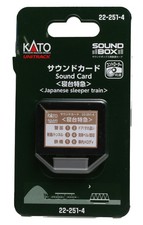 KATO 22-251-4 Sound Card Sleeper Limited Express for Sound Box N HO Model Railwa picture