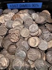 (1) 90% Silver Asst Dime Constitutional Junk Silver. You Choose How Many picture