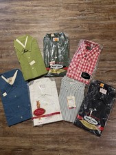 Vintage Deadstock 60s 70s Button Up Shirts Towncraft Penney’s Archdale Lot Of 7 picture