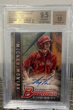 2017 Bowman Chrome Draft SUPERFRACTOR Defining Moments Auto Mickey Moniak picture