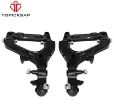 2PC Front Lower Control Arms w/ Ball Joints For Chevy Trailblazer GMC Envoy picture