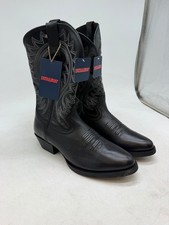 Durango Shyloh Western Boots Mens Black Onyx Leather Pull On Embroidered - 10.5 picture