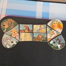 2025 Disney Lady & Tramp 70th Anniversary Mystery Box Bone - COMPLETE 10 PIN SET picture