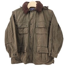 VTG Polo Sport Ralph Lauren Jacket Mens XL Green Utility Field Wool Sheep Distre picture