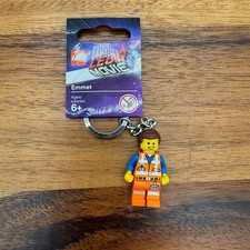 LEGO 853867 Emmet The Lego Movie 2 Keychain/Keyring - Brand New With Tag picture