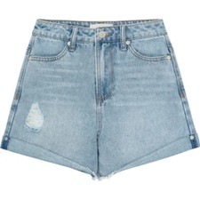 NWT Habitual High Waist Denim Short MSRP $48 Bloomingdales 10, 14, 16 picture